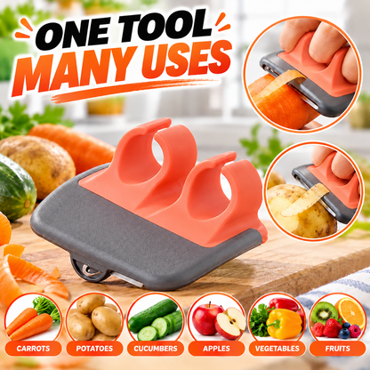 🥕✨ 2-Finger Vegetable Peeler — Make Peeling Easier! 🥒 | 🔥 ONLY $14.99!
