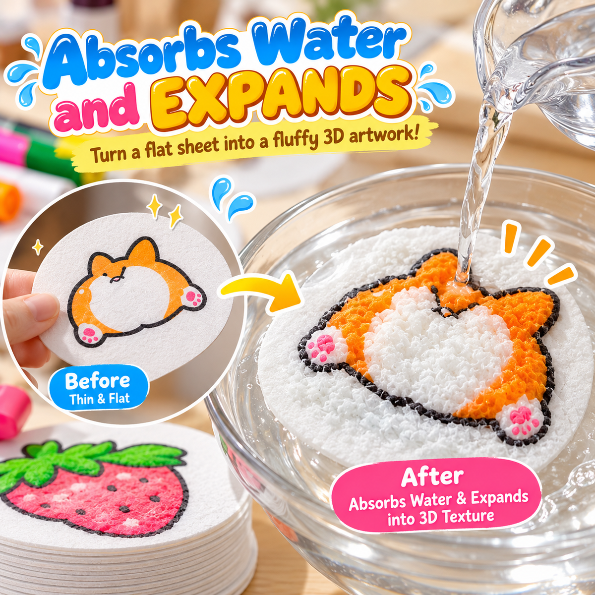 Just Add Water & Watch the Magic!